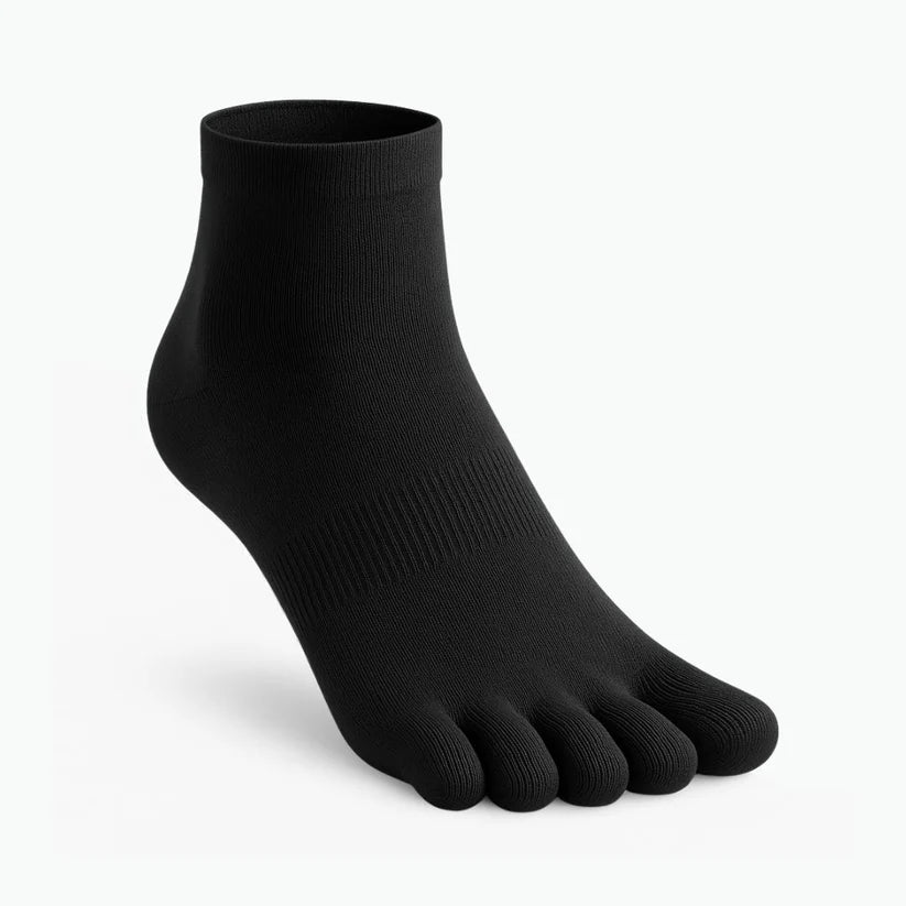Chaussettes Foulée Running Coolmax, chaussettes de running à 5 orteils